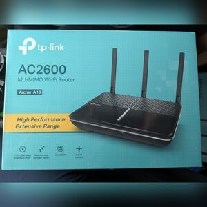 TP-Link Archer A10 AC2600 Wireless Router - Black